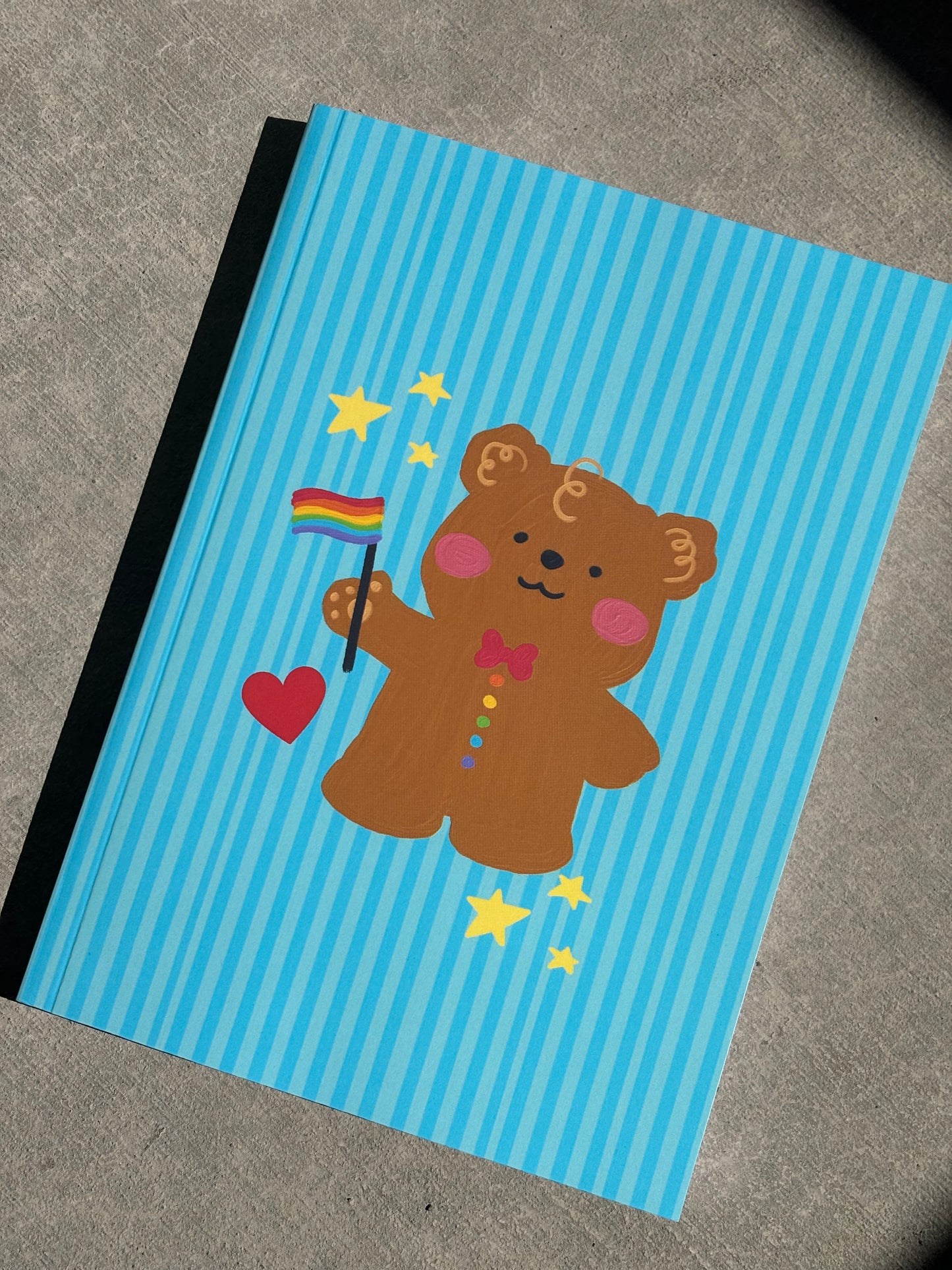 Pride Bear Softcover Journal