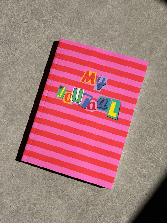 Magazine Letter Softcover Journal
