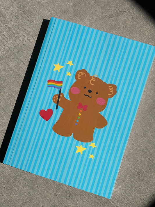 Pride Bear Softcover Journal