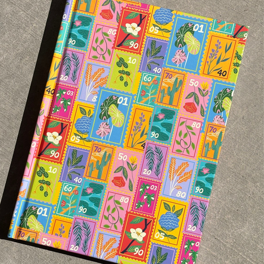 Stamps Hardcover Journal