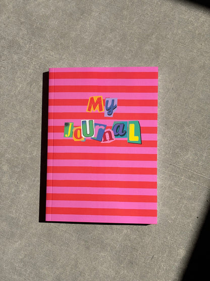 Magazine Letter Softcover Journal
