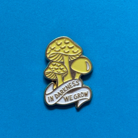 Mushroom Enamel Pin