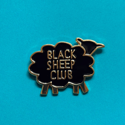Black Sheep Enamel Pin